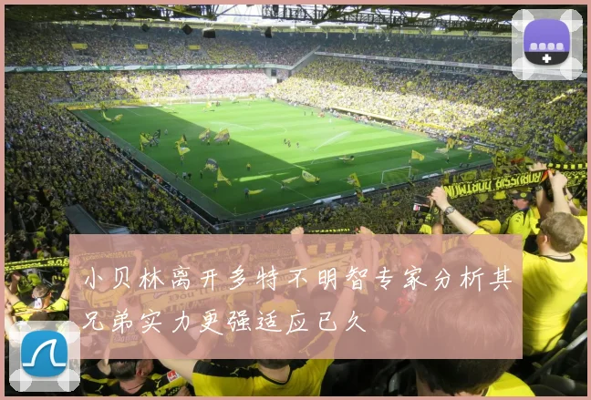 小贝林离开多特不明智专家分析其兄弟实力更强适应已久
